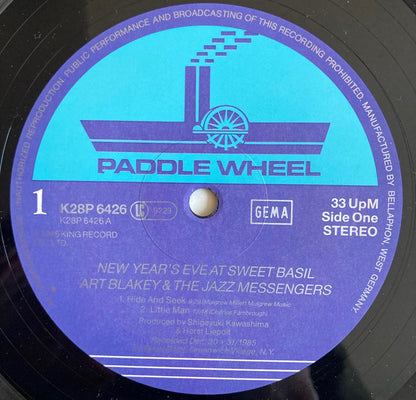 Art Blakey & The Jazz Messengers : New Year's Eve At Sweet Basil (LP, Album)