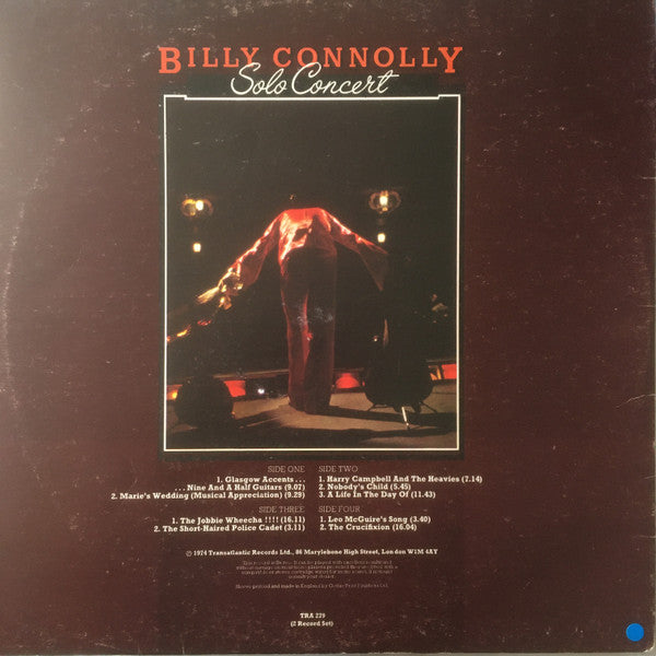 Billy Connolly : Solo Concert (2xLP, Album)