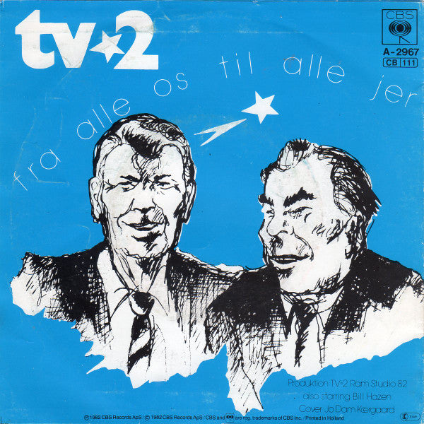 tv-2 : From All Of Us To All Of You (7", Ora)