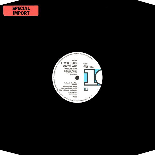 Edwin Starr : Whatever Makes Our Love Grow (12")