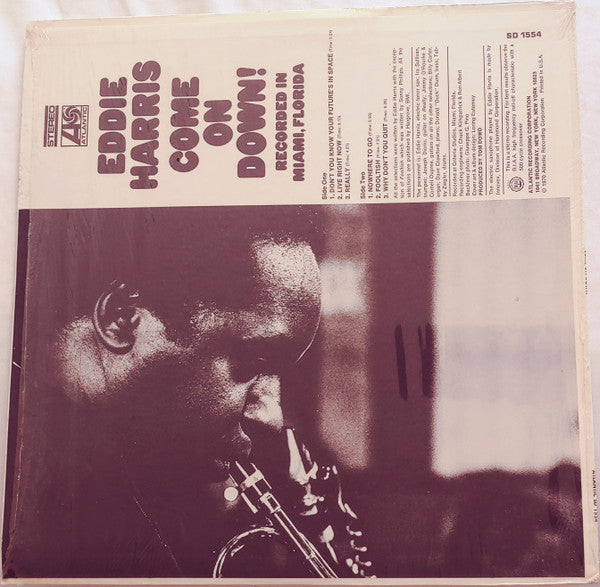 Eddie Harris : Come On Down! (LP, Album)