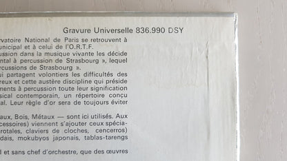 Maurice Ohana, Miloslav Kabeláč, Les Percussions De Strasbourg : 4 Études Chorégraphiques / 8 Inventions (LP, Album, RE)