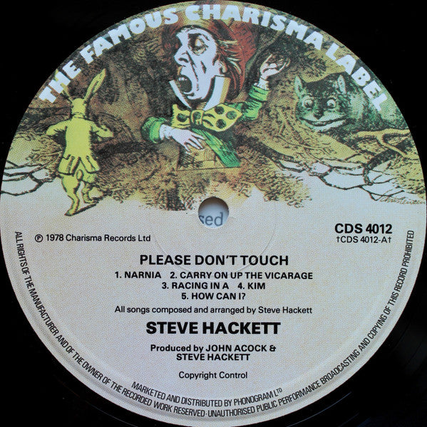 Steve Hackett : Please Don't Touch! (LP, Album)