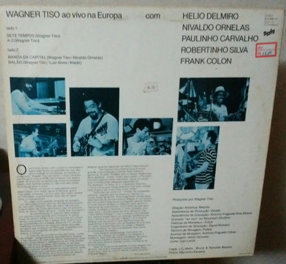 Wagner Tiso : Ao Vivo Na Europa (LP, Album, RE, RP)