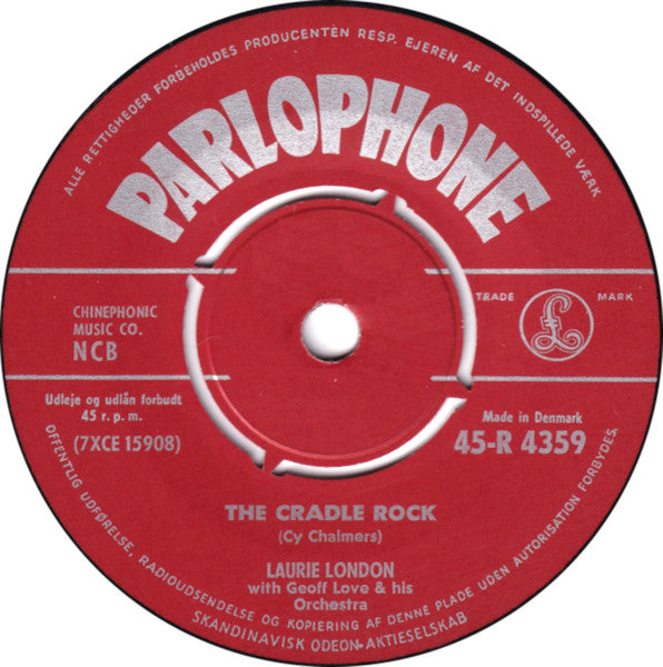 Laurie London With Geoff Love & His Orchestra : He's Got The Whole World In His Hands / The Cradle Rock (7")