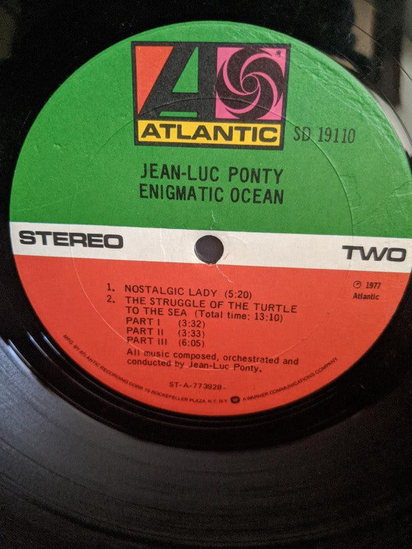 Jean-Luc Ponty : Enigmatic Ocean (LP, Album, PR )