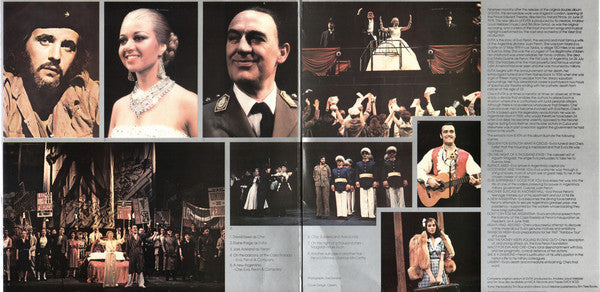 Andrew Lloyd Webber And Tim Rice : Evita (LP, Album, Lab)