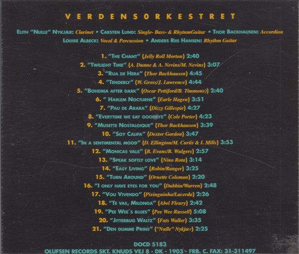 Nulle & Verdensorkestret : Twilight Time (CD, Album)