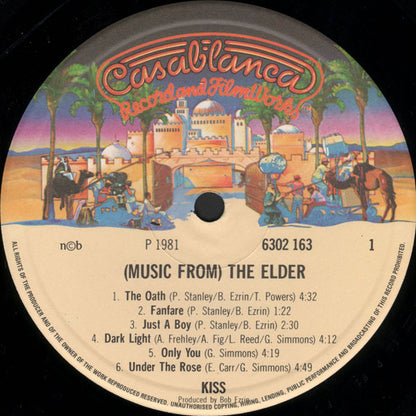 Kiss : (Music From) The Elder (LP, Album)