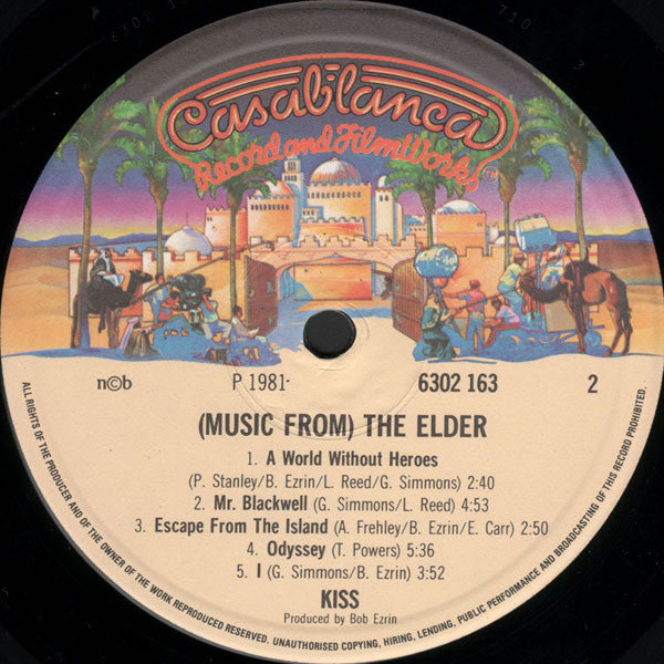 Kiss : (Music From) The Elder (LP, Album)