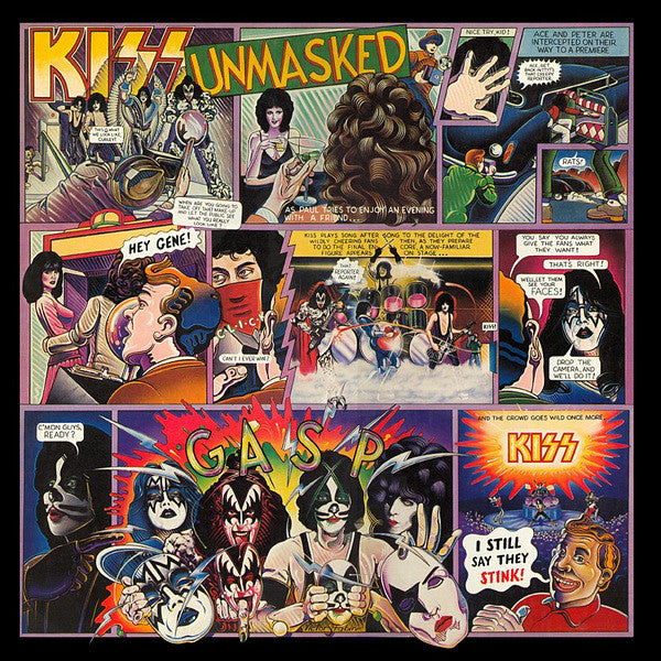 Kiss : Unmasked (LP, Album)