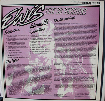 Elvis Presley : The '56 Sessions Volume 2 (LP, Comp, Mono)