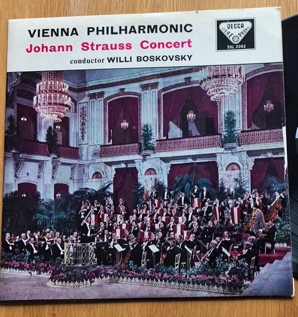 Wiener Philharmoniker, Willi Boskovsky : Johann Strauss Concert (LP, RP)