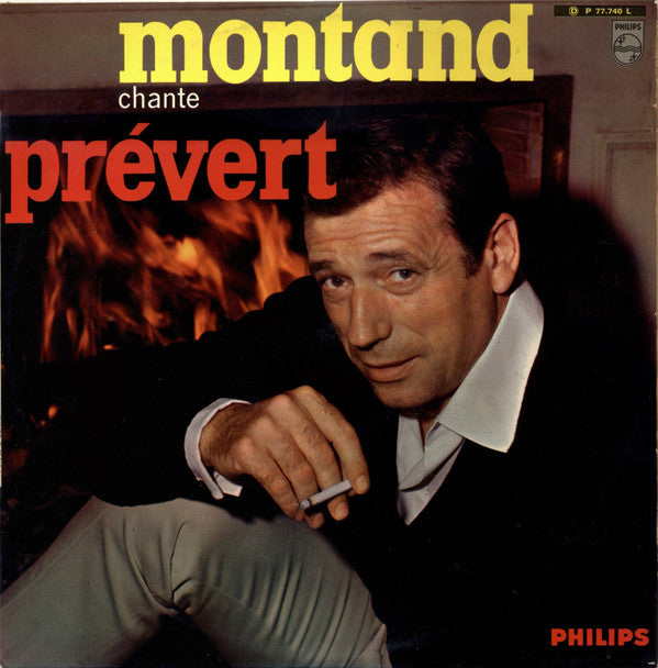 Yves Montand Chante Jacques Prévert : Yves Montand Chante Jacques Prévert (LP)