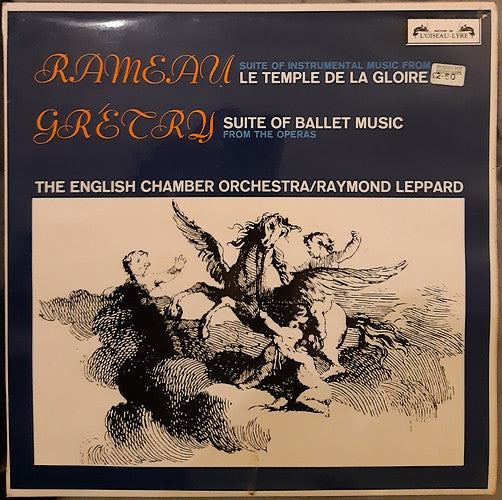 Jean-Philippe Rameau - Raymond Leppard - English Chamber Orchestra : Le Temple De La Gloire (LP, RP)