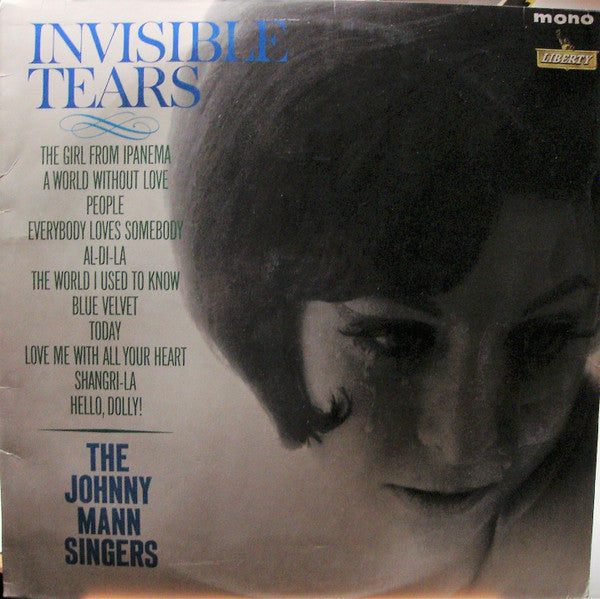 The Johnny Mann Singers : Invisible Tears (LP, Album, Mono)