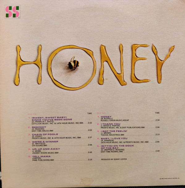 Jimmy McGriff Organ And Blues Band : Honey (LP, Album)