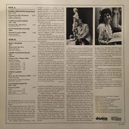 Carsten Svanberg, Valeria Zanini : The Art of Trombone (LP)