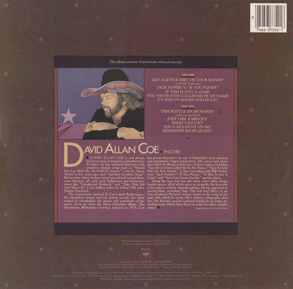 David Allan Coe : Encore (LP, Comp)