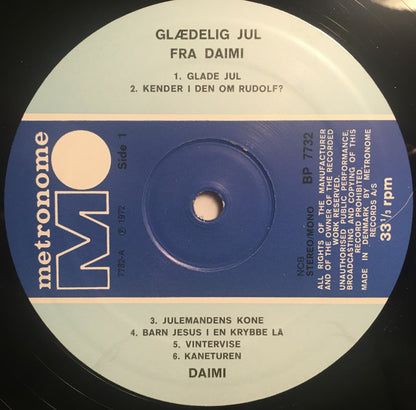 Daimi : Glædelig Jul Fra Daimi (LP)