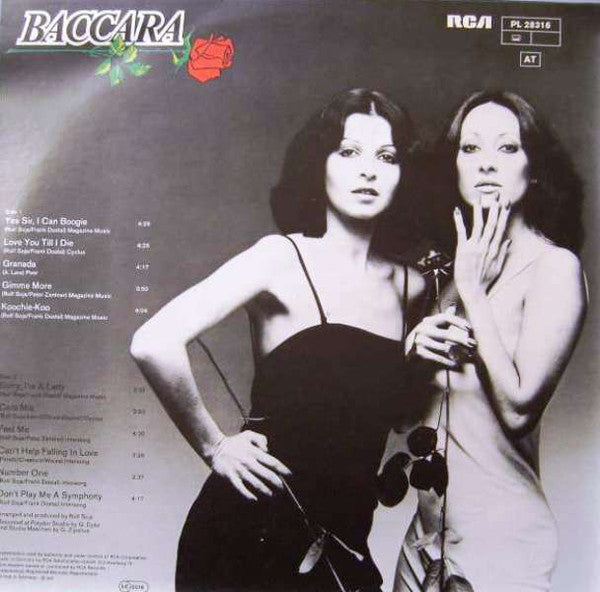 Baccara : Baccara (LP, Album)