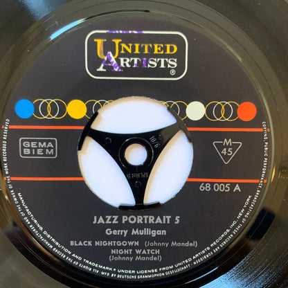 Gerry Mulligan : The Jazz Portrait 5 (7", EP)