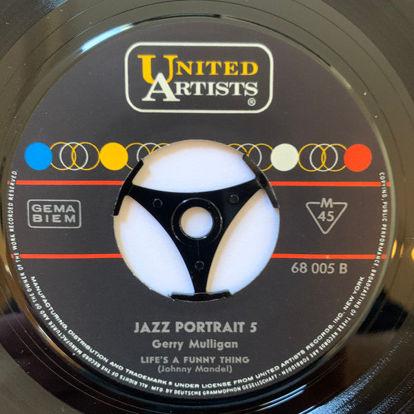 Gerry Mulligan : The Jazz Portrait 5 (7", EP)