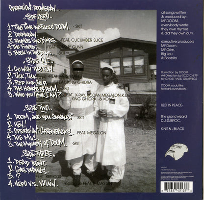 MF Doom : Operation: Doomsday (2xLP, Album, RE)