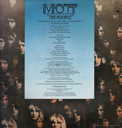 Mott The Hoople : The Hoople (LP, Album)