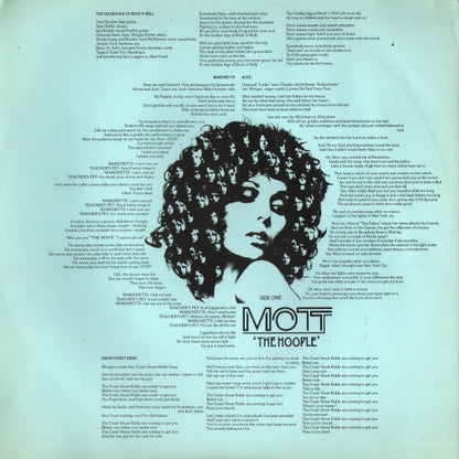 Mott The Hoople : The Hoople (LP, Album)