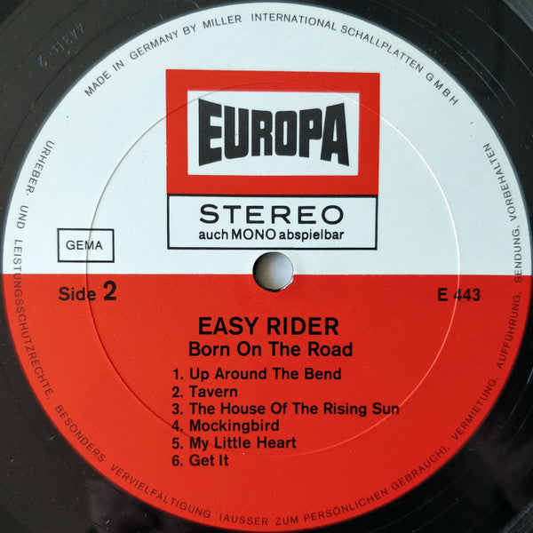 Various : Born On The Road: Easy Rider (LP, Comp)