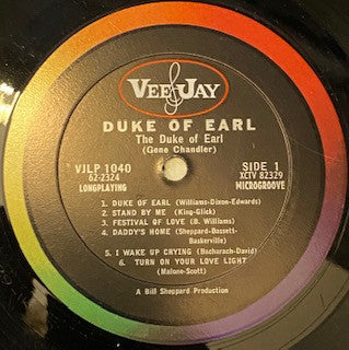 Gene Chandler : The Duke Of Earl (LP, Album, Mono)