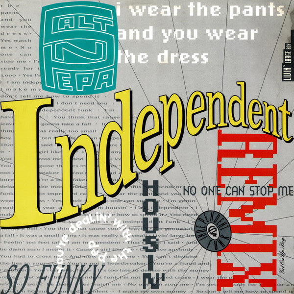 Salt 'N' Pepa : Independent (Remix) (12")