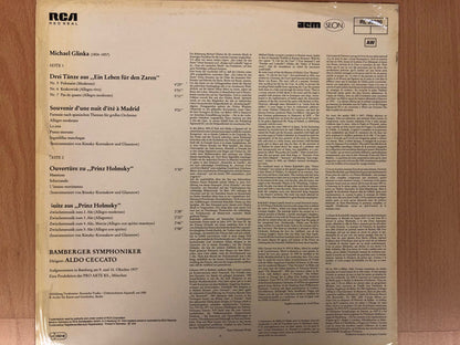 Mikhail Ivanovich Glinka : Ein Leben Für Den Zaren, Souvenir D'Une Nuit D'Été À Madrid, Ouverture & Suite Aus Prinz Holmsky (LP, Album)