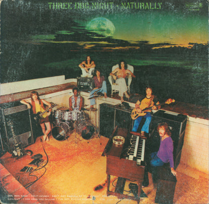 Three Dog Night : Naturally (LP, Album, Pit)