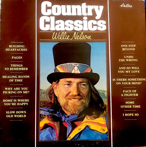 Willie Nelson : Country Classics (LP, Comp)