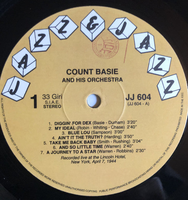 Count Basie Orchestra : Avenue C (LP)