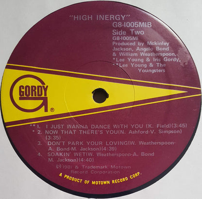 High Inergy : High Inergy (LP, Album)