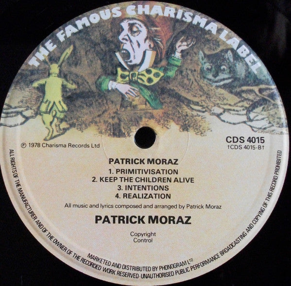 Patrick Moraz : Patrick Moraz (LP, Album)