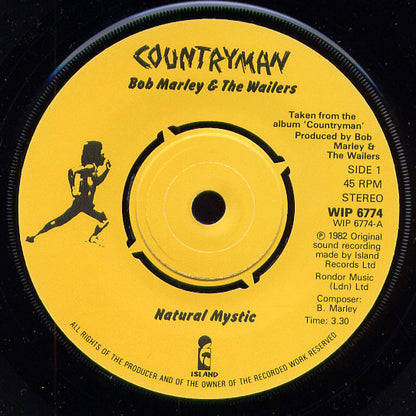 Bob Marley & The Wailers : Natural Mystic (7")