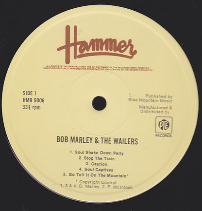 Bob Marley & The Wailers : Bob Marley & The Wailers (LP, Album)