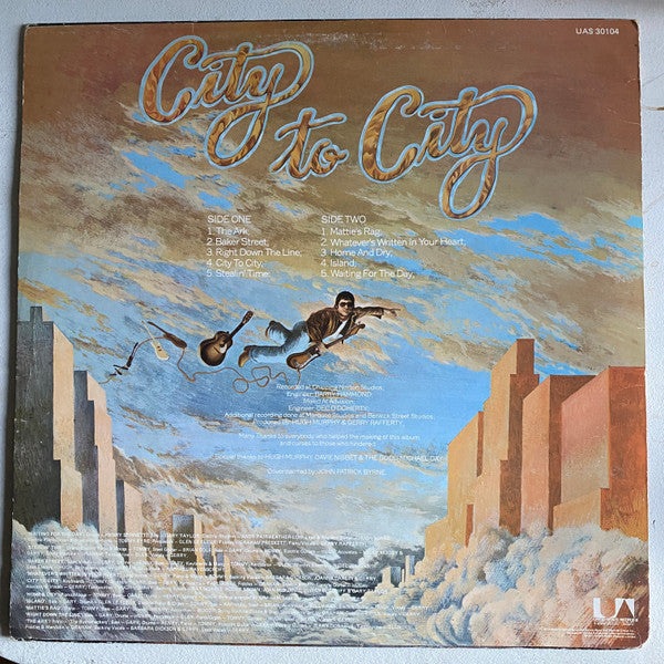 Gerry Rafferty : City To City (LP, Album)