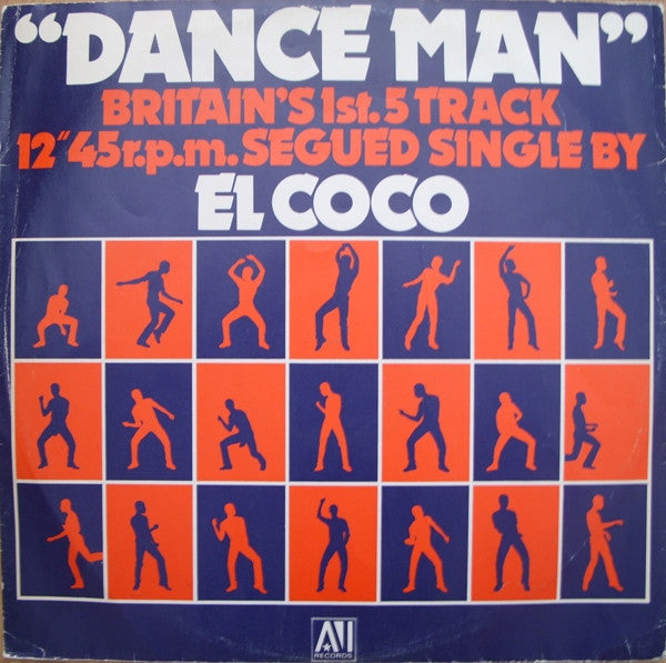El Coco : Dance Man (12", Single, Mixed)