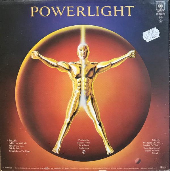 Earth, Wind & Fire : Powerlight (LP, Album, RE)