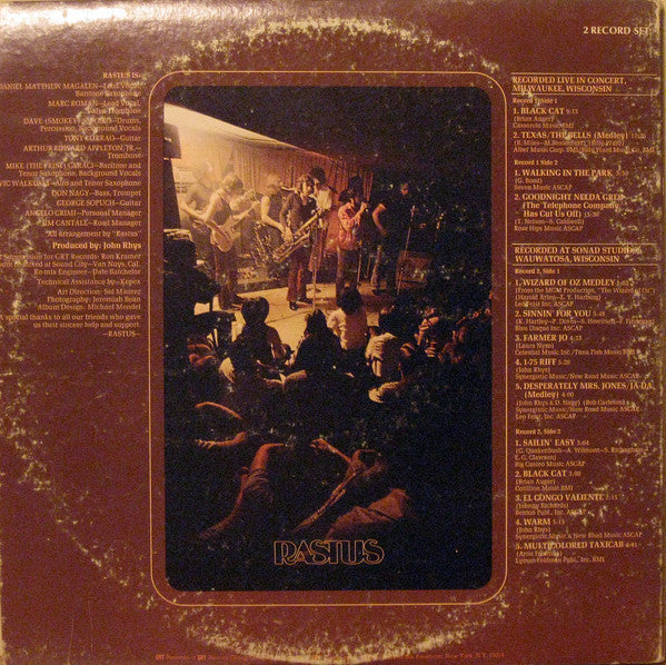 Rastus : Rastus (2xLP, Album, Ter)
