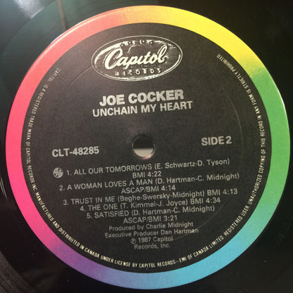 Joe Cocker : Unchain My Heart (LP, Album)