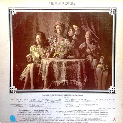 Pointer Sisters : The Pointer Sisters (LP, Album, Gat)