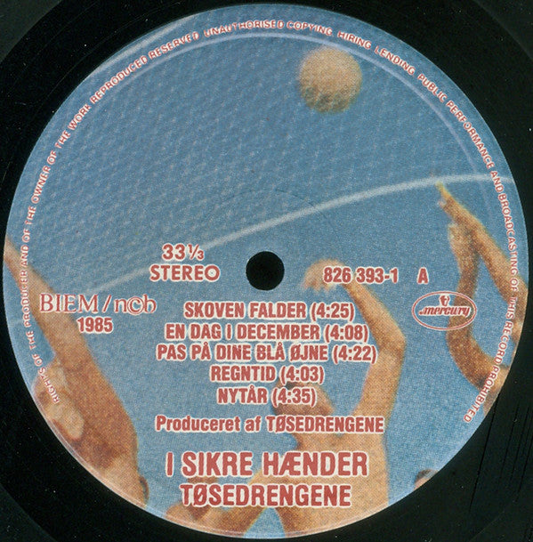 Tøsedrengene : I Sikre Hænder (LP, Album)