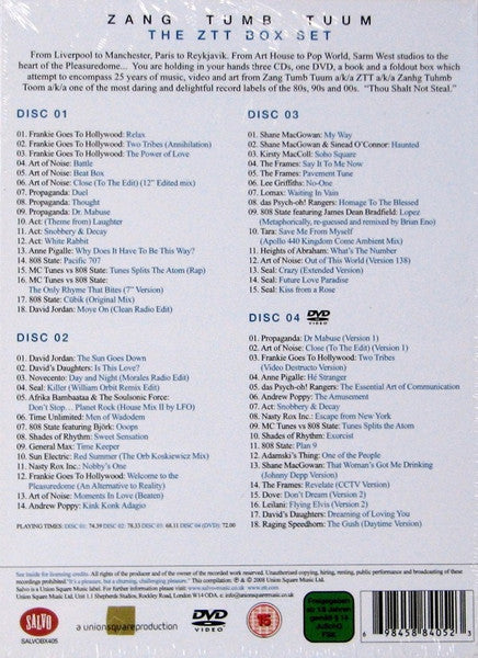 Various : Zang Tumb Tuum (The ZTT Box Set) (3xCD, Comp + DVD-V, Comp + Box)