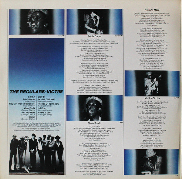 Reggae Regular : Victim (LP, Album + 12", Single + Album, Gat)